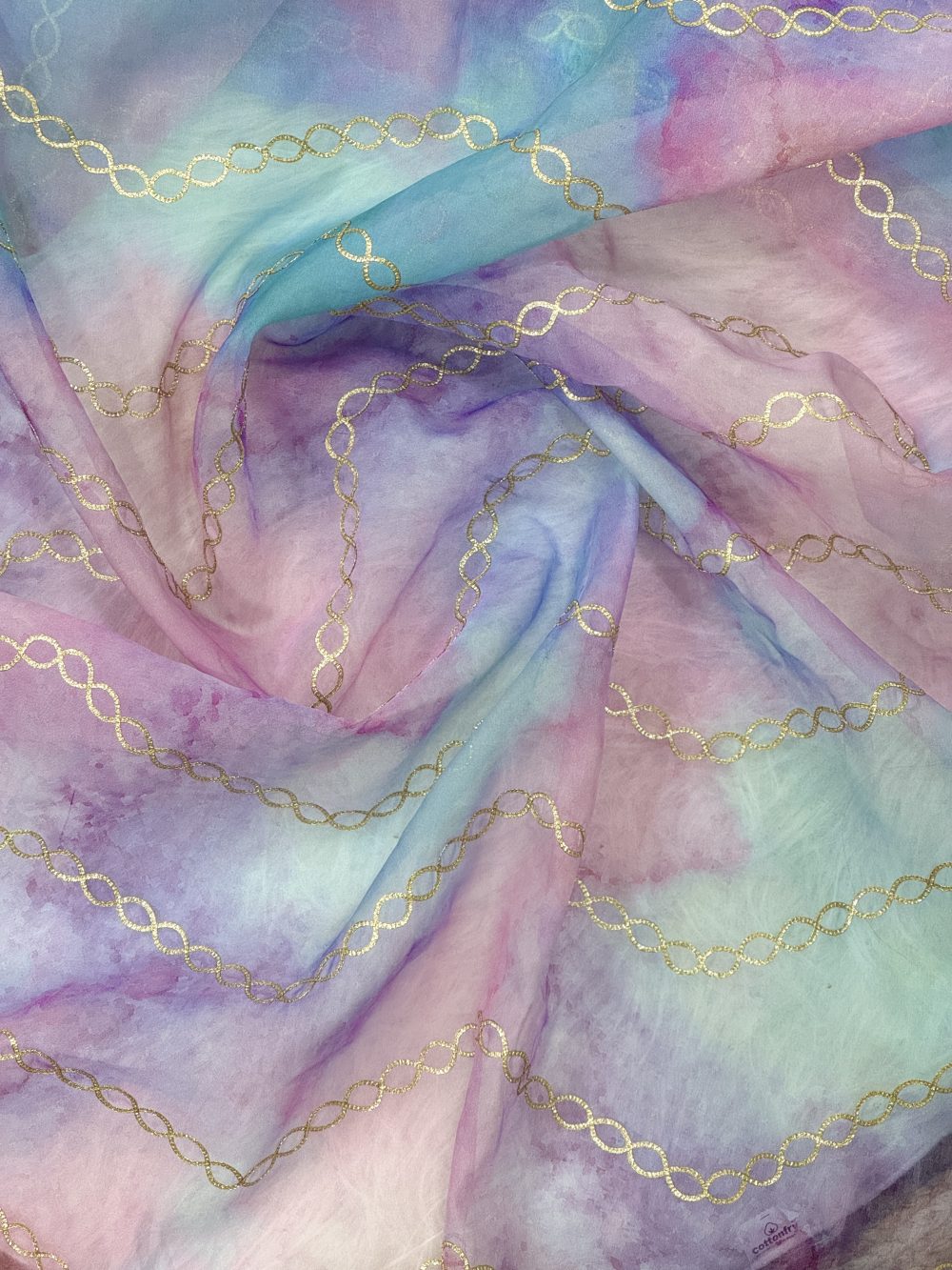 Premium Digitally Printed Organza Silk - Image 4