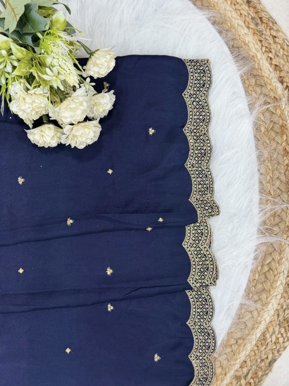 Pure Modal Silk with foil print - Image 5